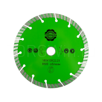 алмазный диск TORGWIN турбо сегмент (широкий сегмент) 180*10*22.23 10шт / 106AG-TG18022ТС