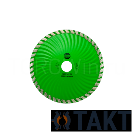 алмазный диск TORGWIN турбо-волна 150мм фото 1