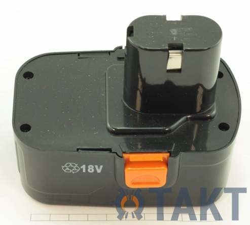 Аккумулятор для шуруповерта 18В, 1,3Ач плоский A0079-3B фото 1