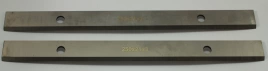 Нож 250х25х3 с отверстиями (сталь 65г) (пара)